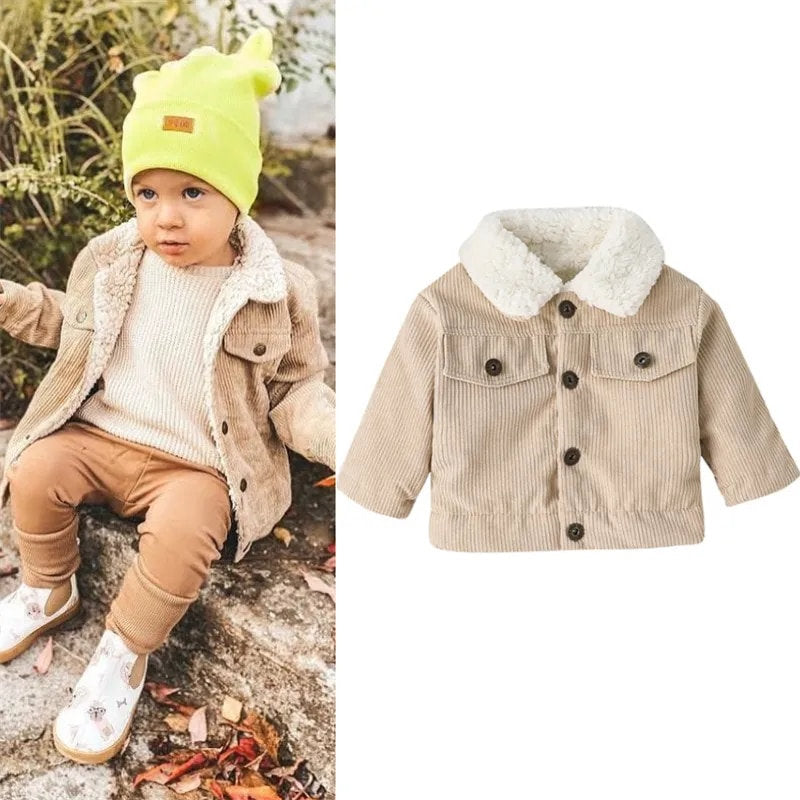 Manteau Bébé Hiver Doublure Polaire