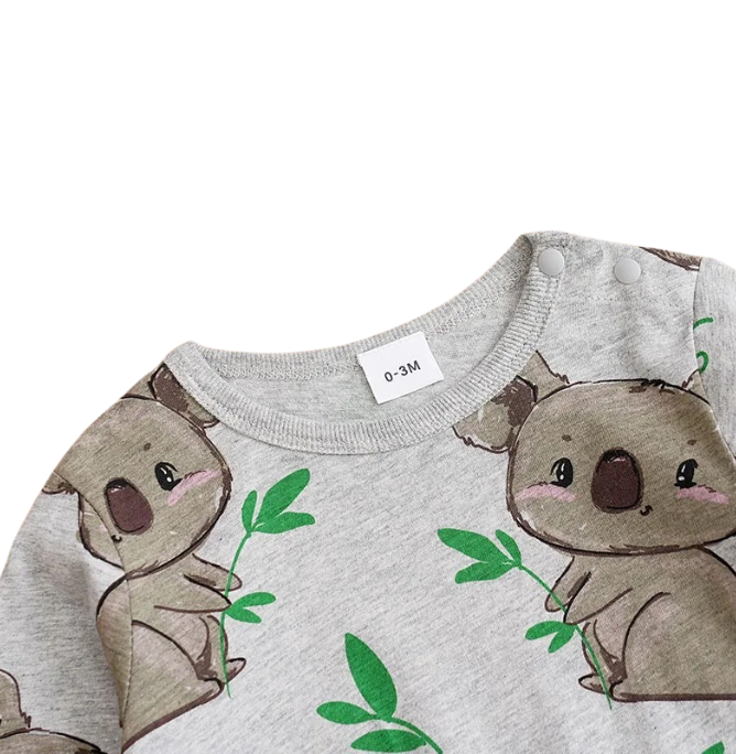 Barboteuse Bébé Coton - Koala