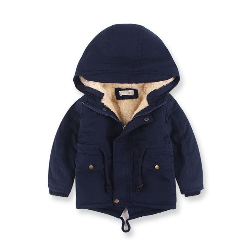 Manteau Hiver Enfant Doublure Polaire