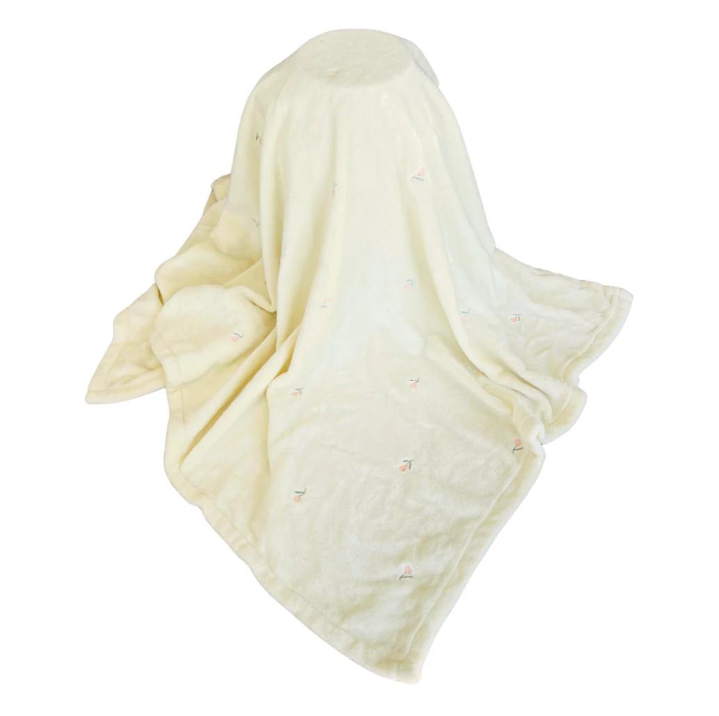 Sac à Langer Maternité Fleurs, Trousse de Rangement et Couverture