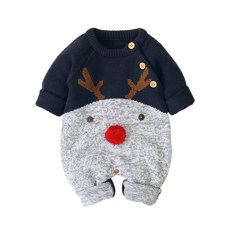 Combinaison Hiver Noël Bébé Laine