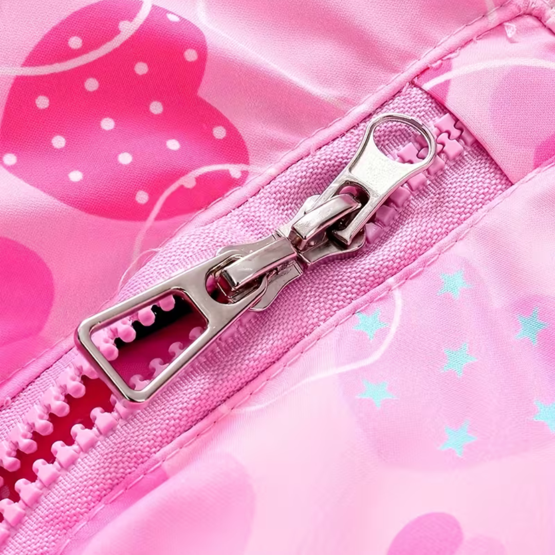 Combinaison de Ski Enfant avec Capuche Fourrure - Louba