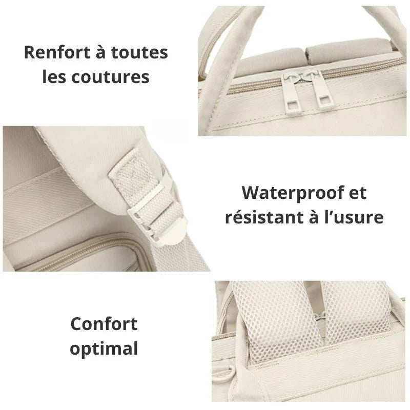 Sac à Langer NORA™ – Sac à dos à langer multifonction pour bébé
