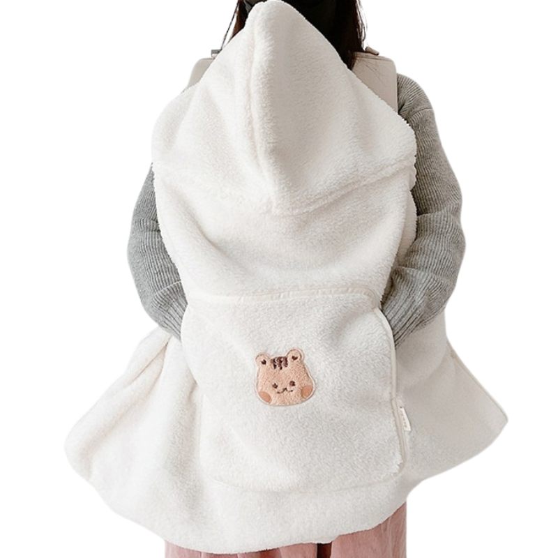 Couverture Porte-Bébé Polaire 2en1