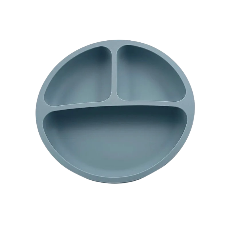 Assiette Bébé Ventouse avec Compartiments
