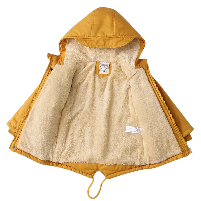 Manteau Hiver Enfant Doublure Polaire