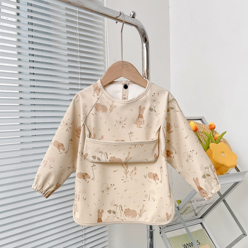 Bavoir Manche Longue Imperméable - Motifs