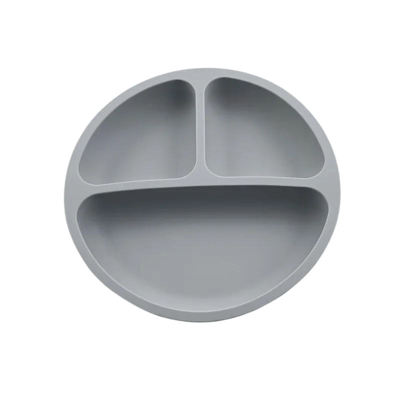 Assiette Bébé Ventouse avec Compartiments