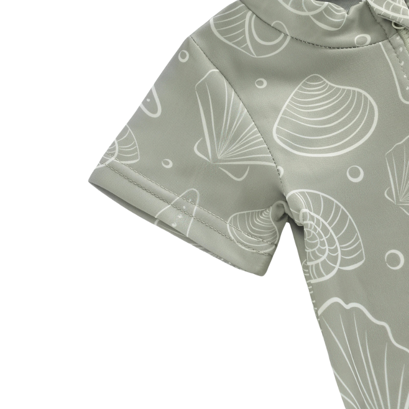 Maillot de Bain Bébé Garçon Manches Courtes