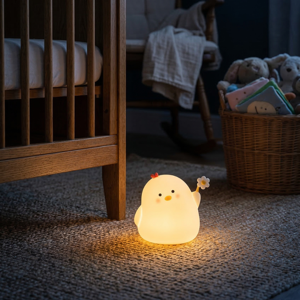 Veilleuse Rosalie la Poulette Rechargeable