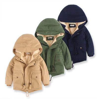 Manteau Hiver Enfant Doublure Polaire