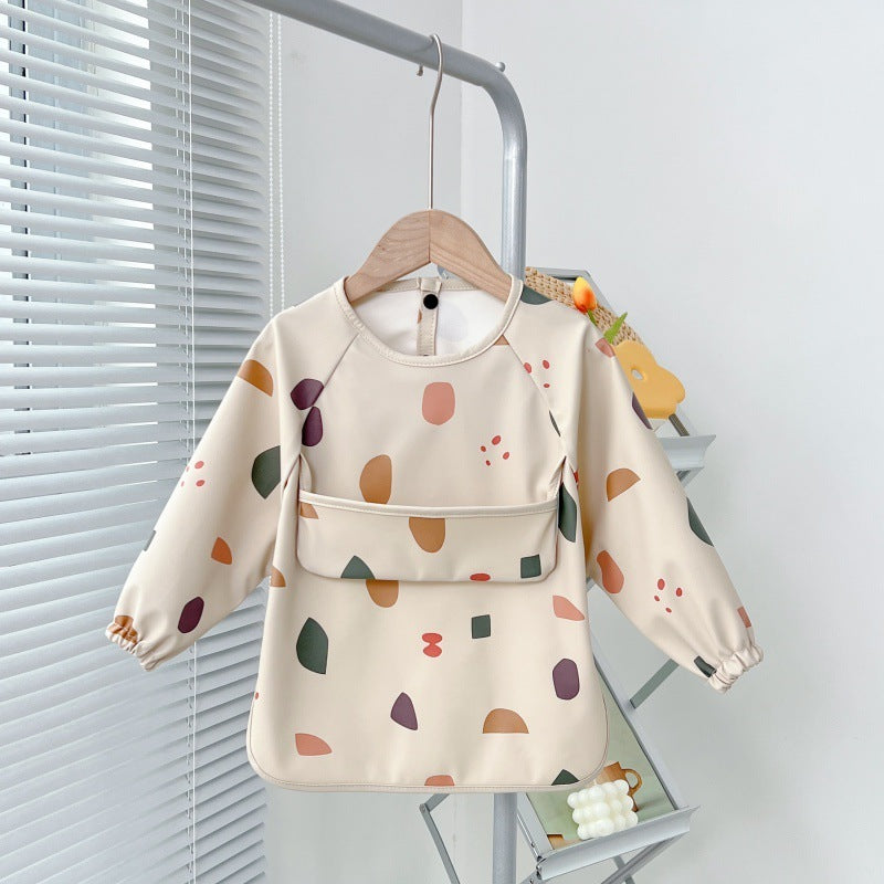 Bavoir Manche Longue Imperméable - Motifs
