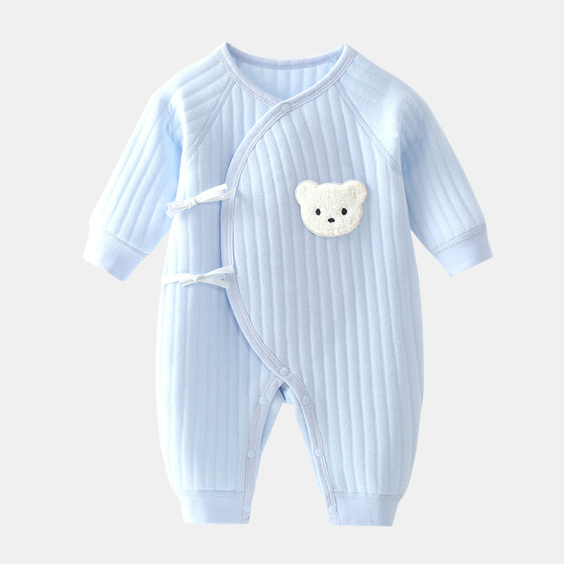 Barboteuse Bébé Coton - Ourson