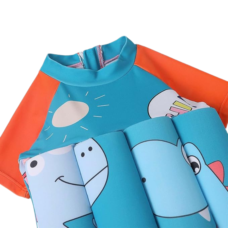 Maillot de bain bouée bébé - Dinosaure