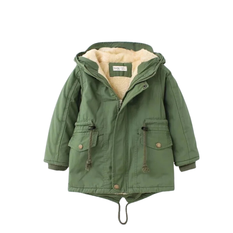 Manteau Hiver Enfant Doublure Polaire