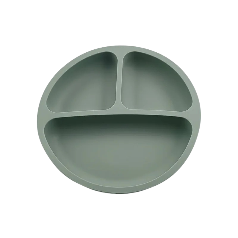 Assiette Bébé Ventouse avec Compartiments