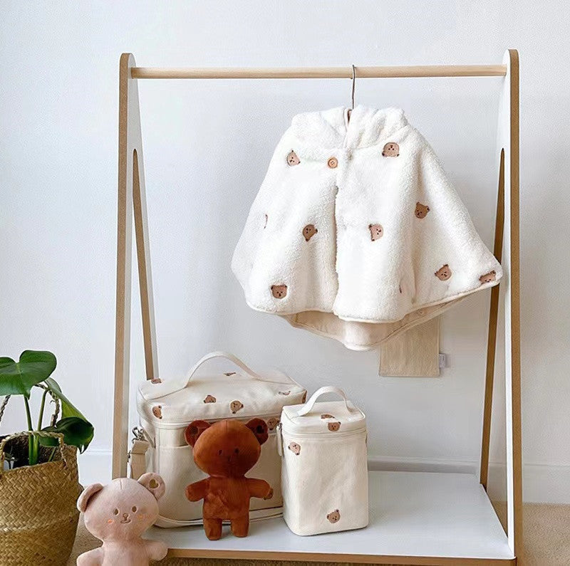 Manteau Cape Polaire Porte-Bébé