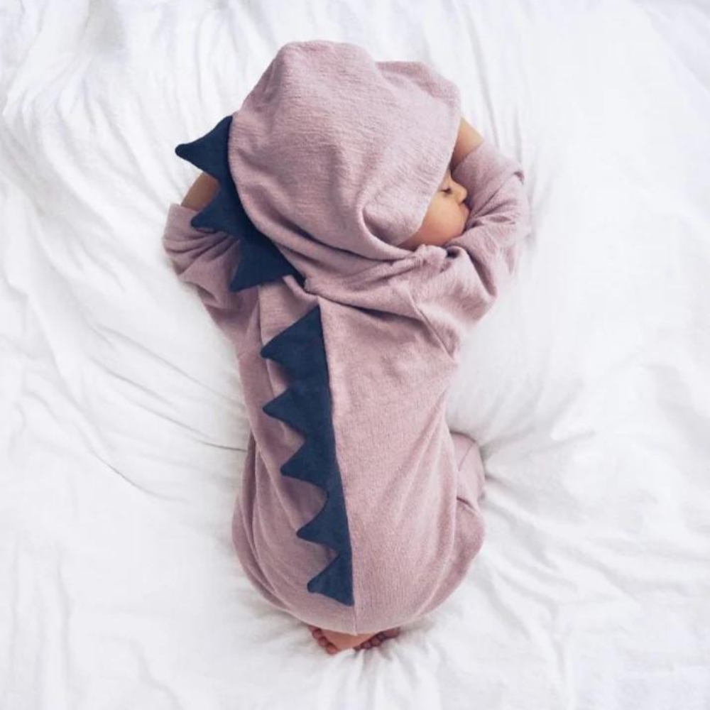 Combinaison mi-saison bébé dinosaure