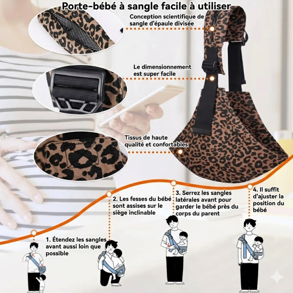 Porte-Bébé Écharpe Sling - Savage