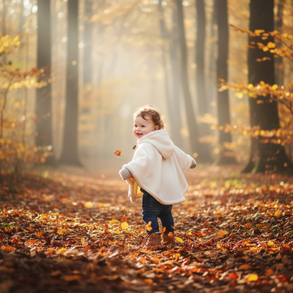 Poncho/Cape Bébé Polaire