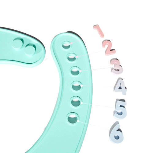 Bavoir en Silicone Imperméable pour Bébé - Animaux