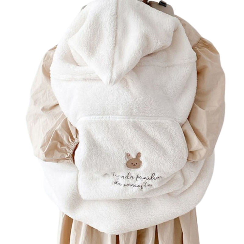 Couverture Porte-Bébé Polaire 2en1