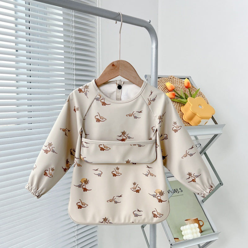 Bavoir Manche Longue Imperméable - Motifs