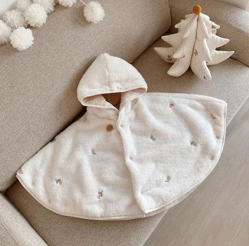 Manteau Cape Polaire Porte-Bébé