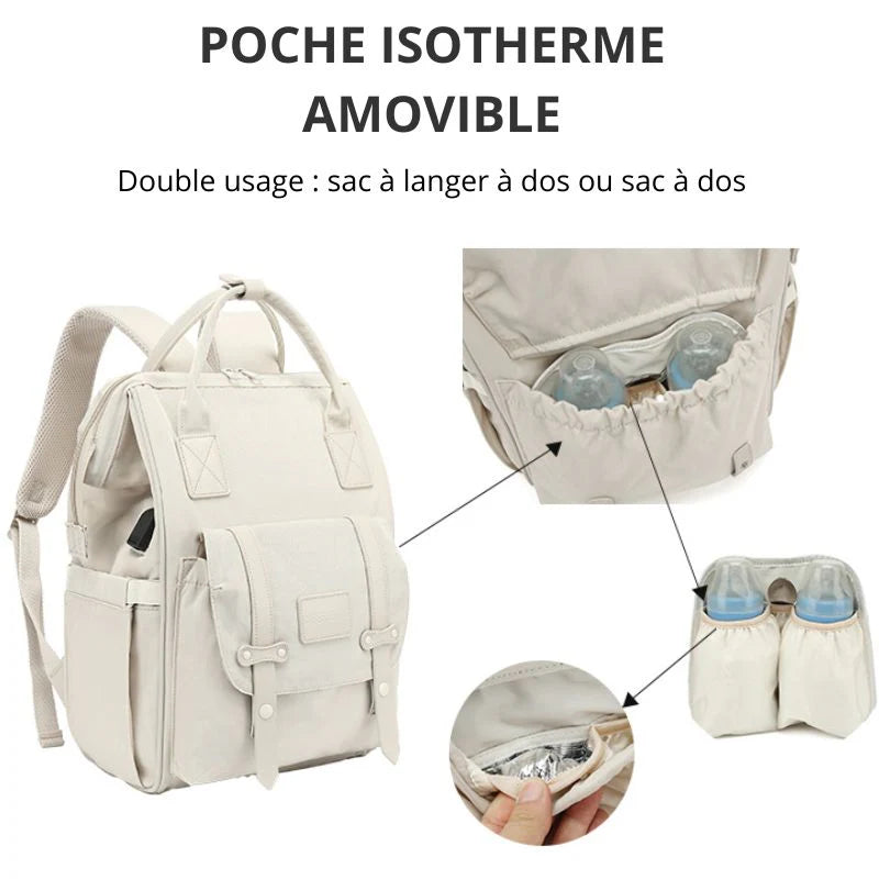 Poche isotherme pour biberons du sac à langer Nora™