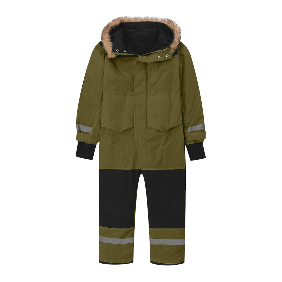 Combinaison de Ski Enfant avec Capuche Fourrure - Snowboo