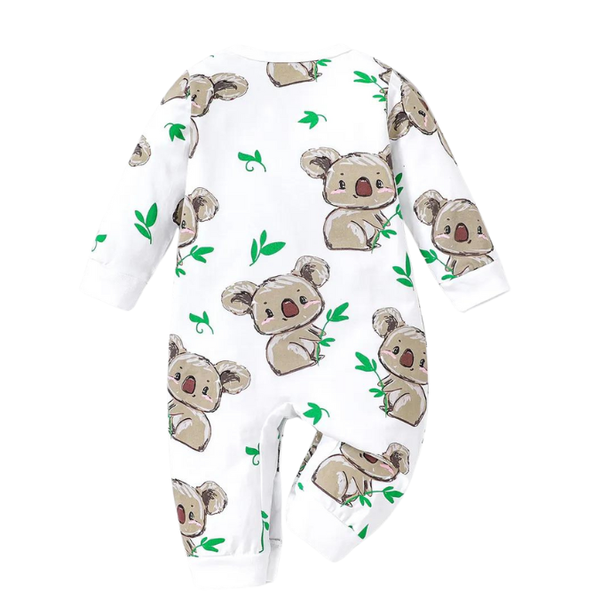 Barboteuse Bébé Coton - Koala