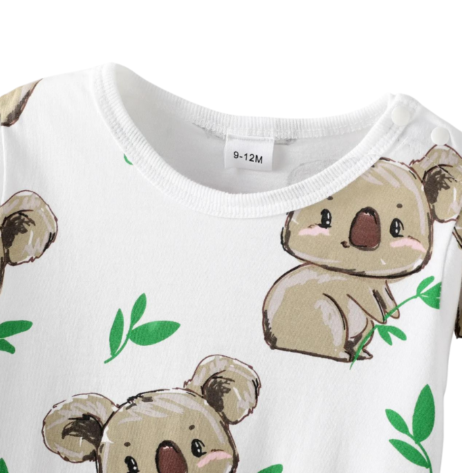 Barboteuse Bébé Coton - Koala