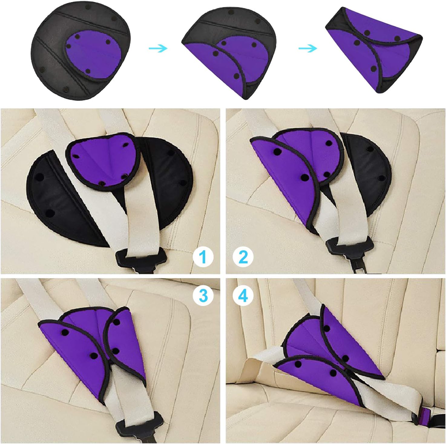 Ajusteur Ceinture de Sécurité Enfant