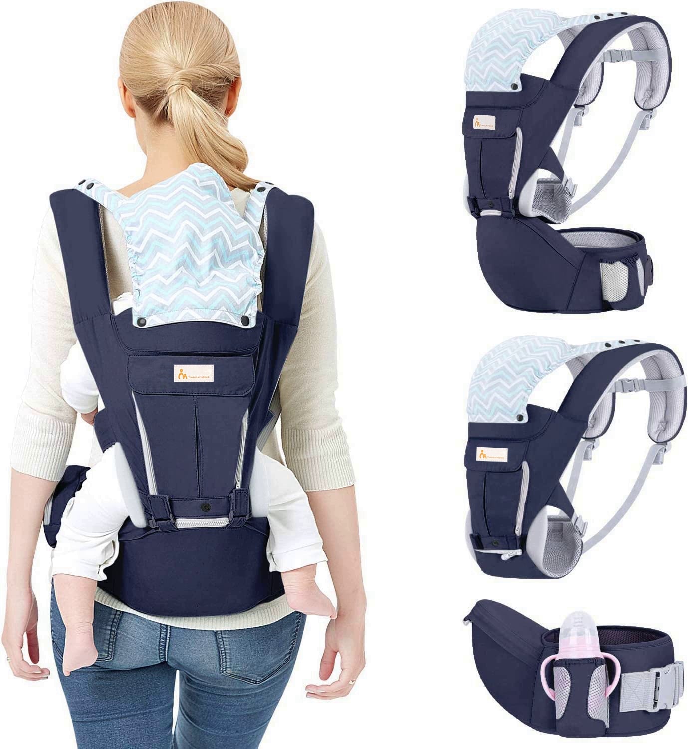 Porte Bébé Ergonomique Évolutif 0-36 mois - Travel