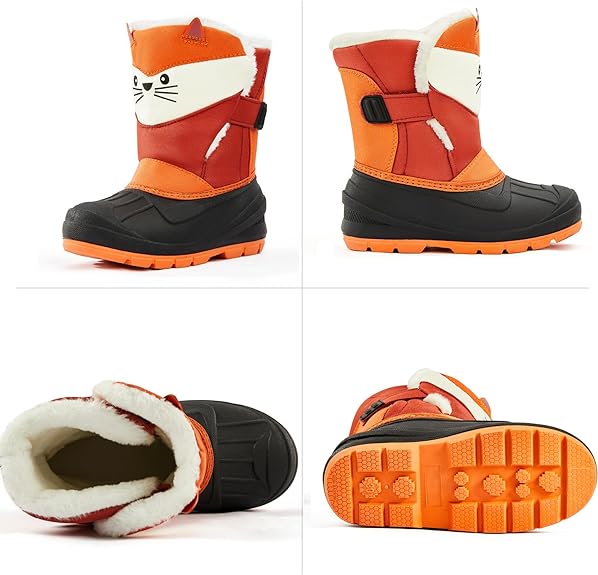 Bottes de Neige Fourrées Hiver Bébé / Enfant