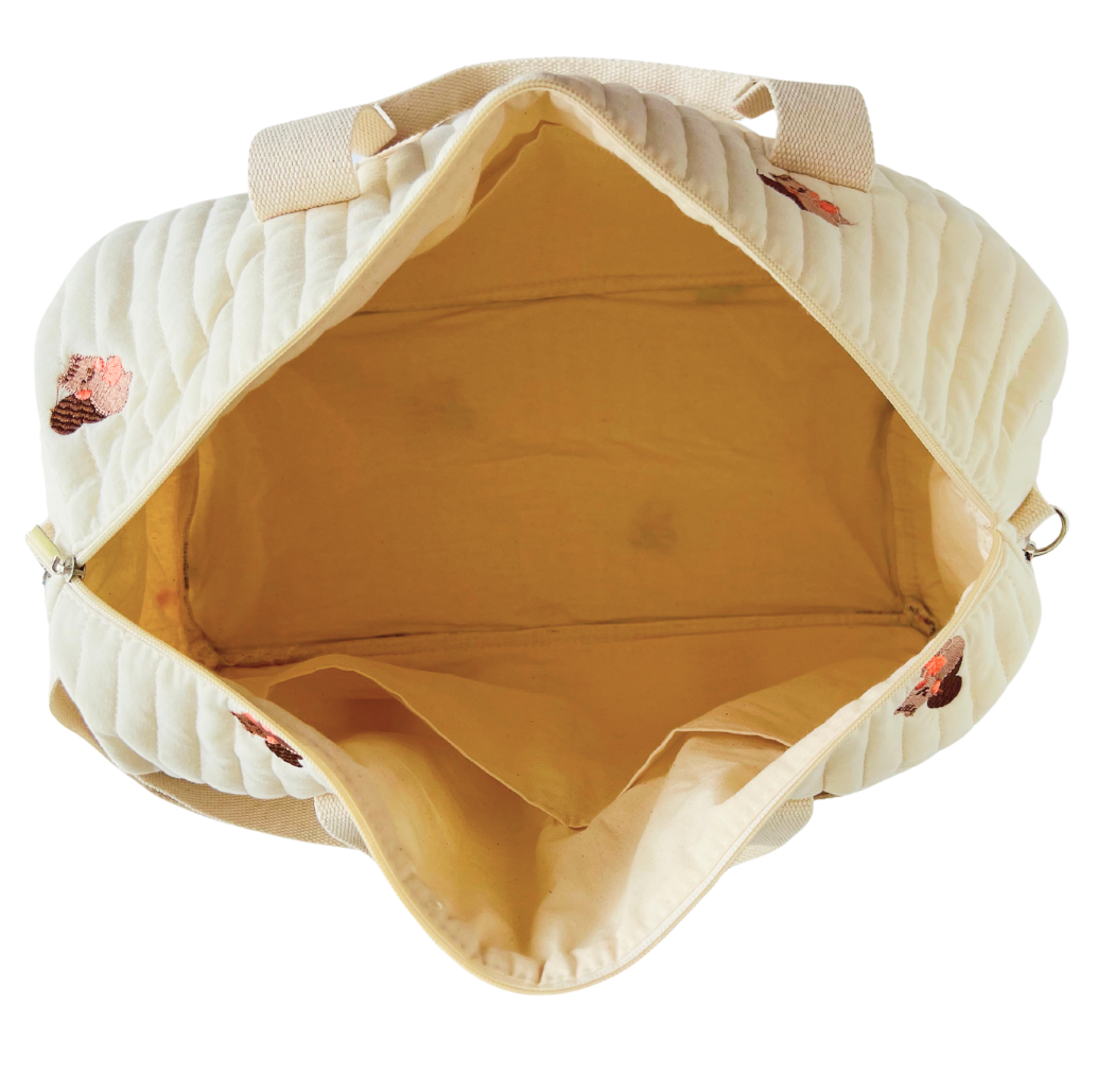 Sac à Langer Maternité Écureuil, Trousse de Rangement et Couverture