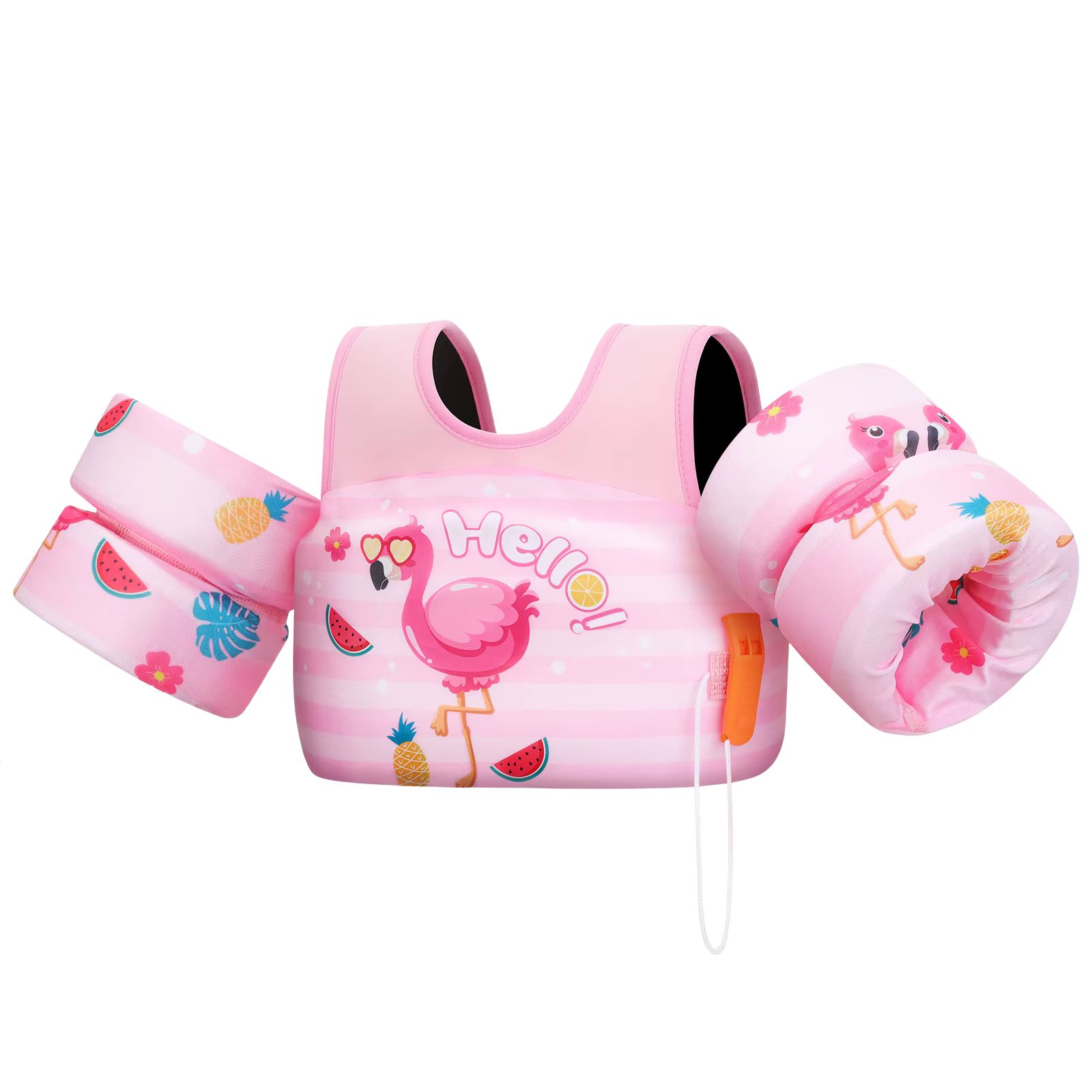 Gilet de natation enfant avec brassards intégrés