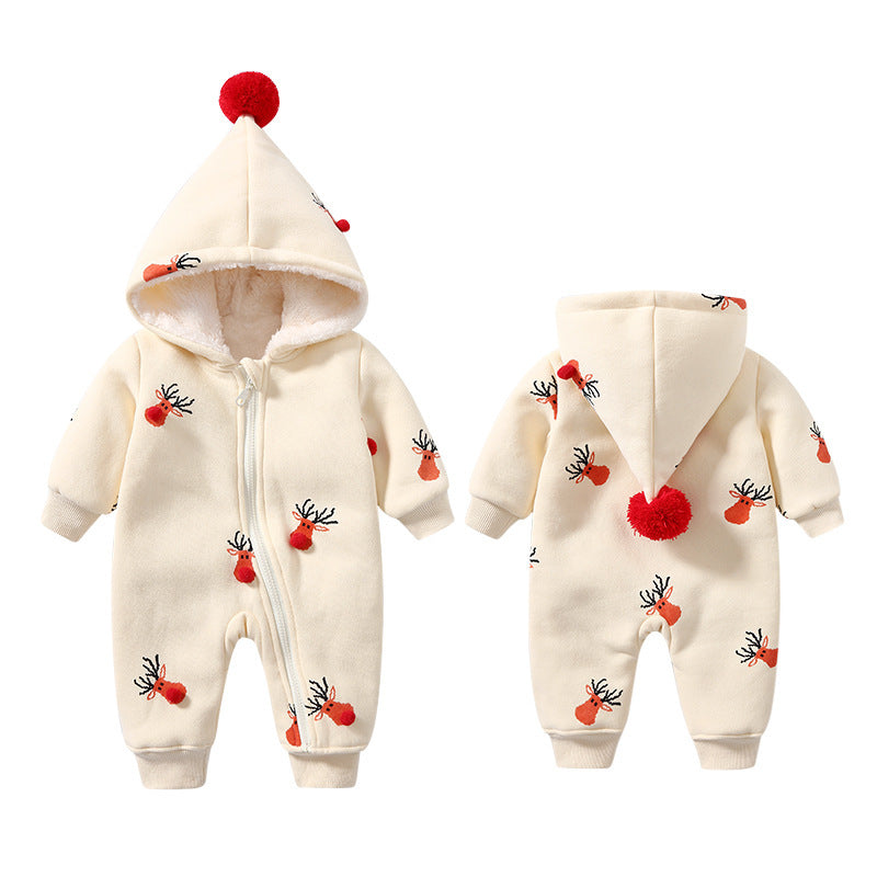 Combinaison Hiver Bébé Noël - Cerf