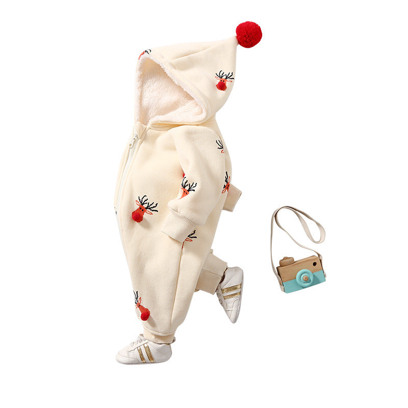 Combinaison Hiver Bébé Noël - Cerf
