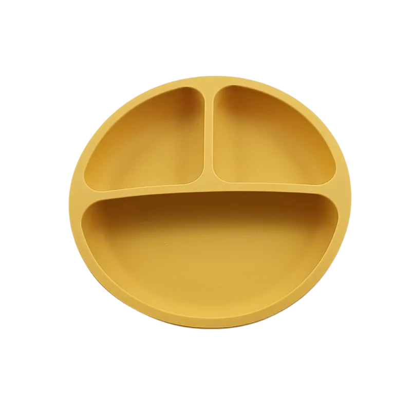 Assiette Bébé Ventouse avec Compartiments