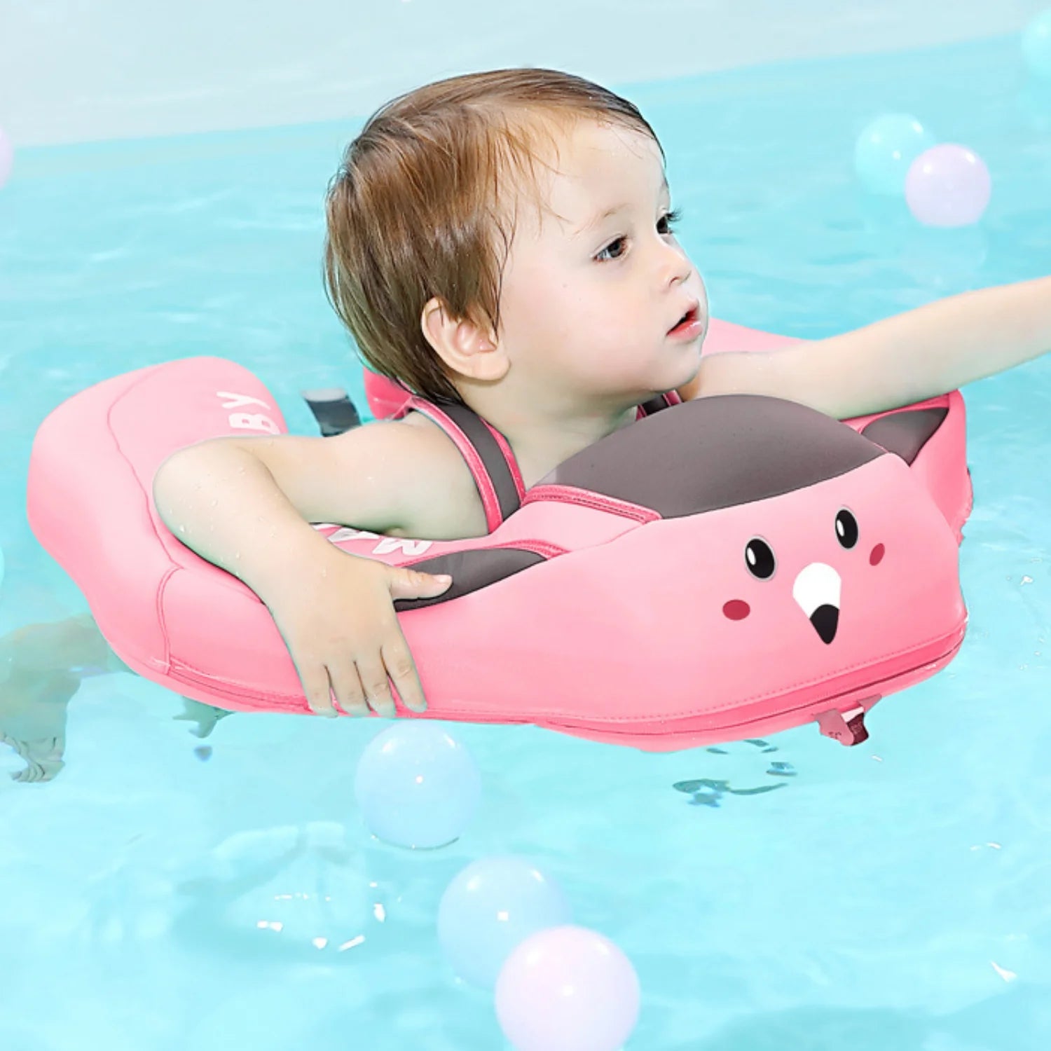 Bouée Bébé Flotteur avec Ombrelle