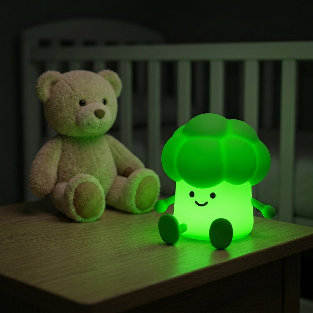 Veilleuse Basil le Brocoli Rechargeable