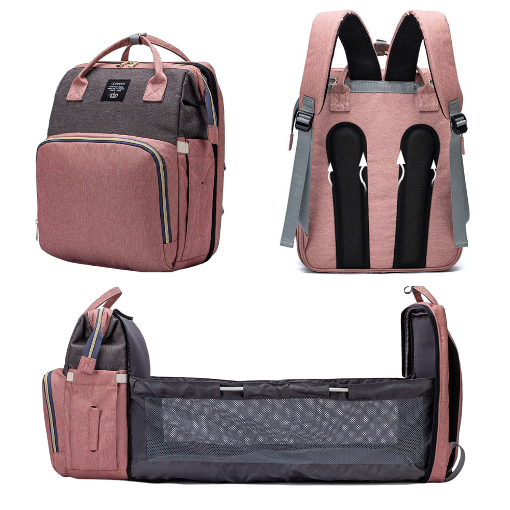 Sac à Langer Bébé Sac à Dos 3 en 1 - Hillary™