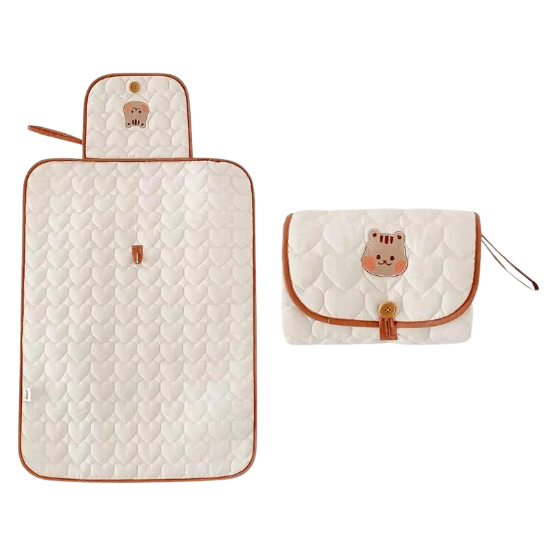 Tapis à langer de voyage pliable