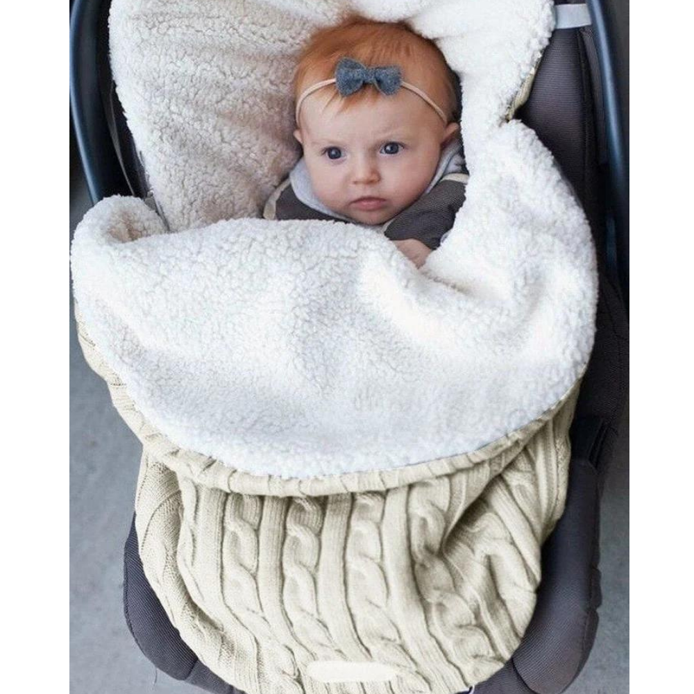 Chancelière Bébé / Sac de couchage Laine et Polaire