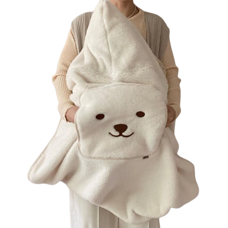 Couverture Porte-Bébé Polaire 2en1