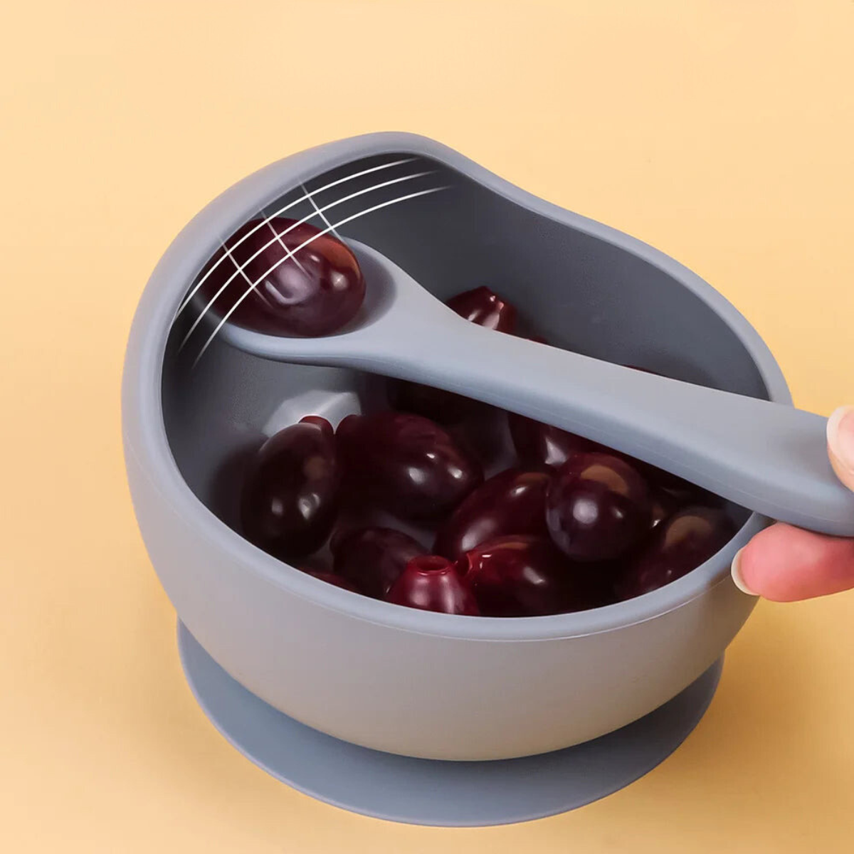 Bol Bébé Ventouse en Silicone