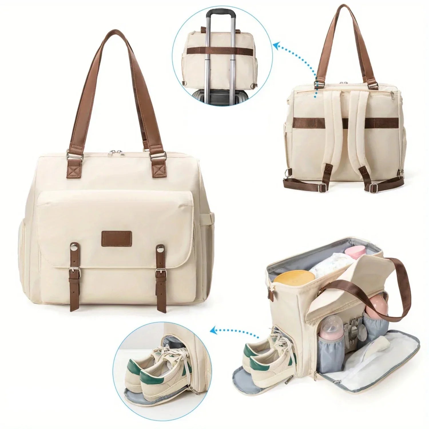 Sac à Langer Bébé Sac à Dos - Lisbonne™