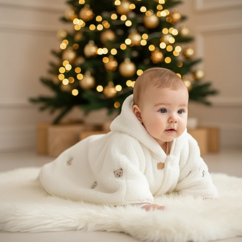 Manteau Cape Polaire Porte-Bébé