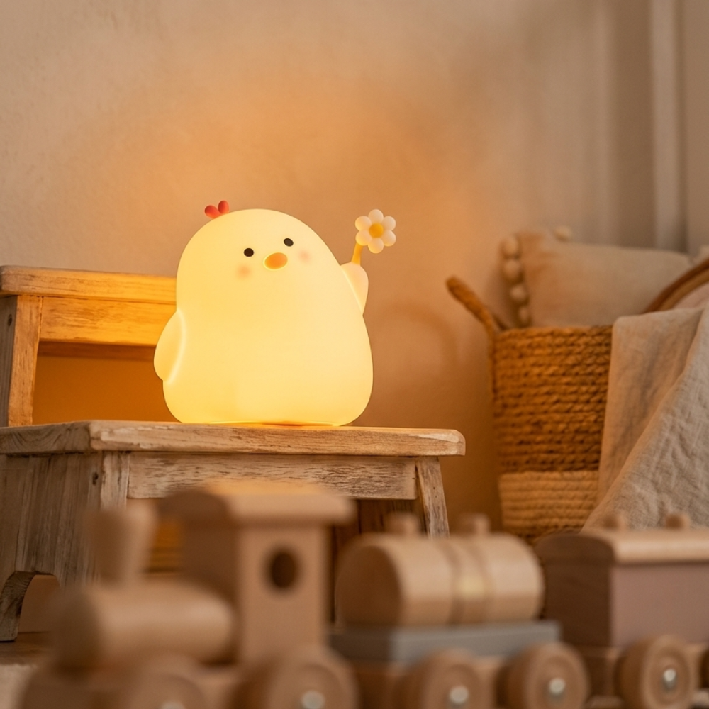 Veilleuse Rosalie la Poulette Rechargeable